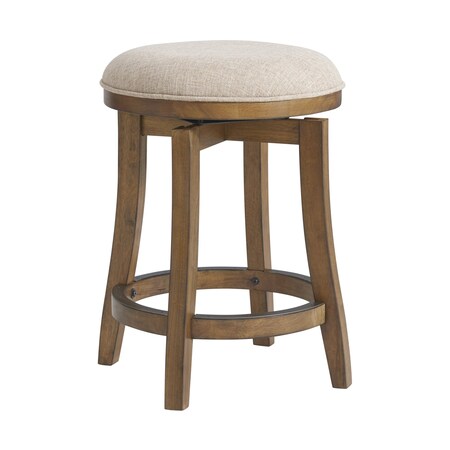 Alaterre Furniture Ellie Counter Height Stool, Brown, 2PK ANEL07FDCR2
